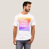 ソウル・ジャズ・ファンク・パステルTシャツ Tシャツ (正面フル)