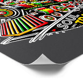 ソウル・トレイン アフリカ系アメリカ人 メラニン アフリカ 黒 H ポスター (角)