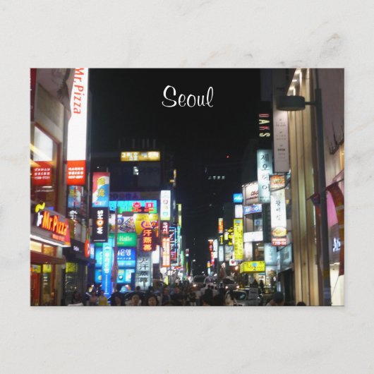ソウル・ナイトライト ポストカード (正面)