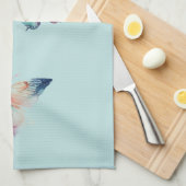 ソウル・バタフライからミント・ジョイが蘇る キッチンタオル (四つ折り)