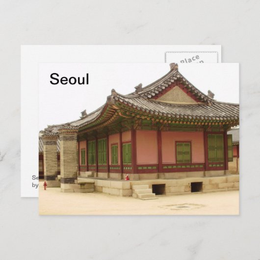 ソウル ポストカード (正面/裏面)