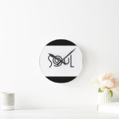 ソウル  ラウンド壁時計 (ホーム)