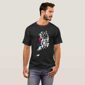 ソウル 韓国 エステティック 韓国旗 首都 Tシャツ (正面フル)