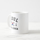 ソウル 韓国 コーヒーマグカップ (正面左)
