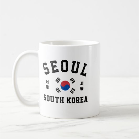 ソウル 韓国 コーヒーマグカップ (左)