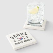 ソウル 韓国 ストーンコースター (横)