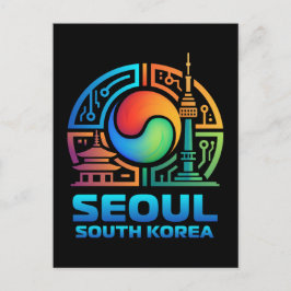 ソウル 韓国 ポストカード
