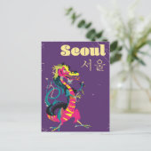 ソウル 韓国 旅行ポスター ポストカード (スタンド正面)