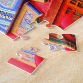 ソウル、韓国~歴史的な宮殿の建築 ジグソーパズル (側面)