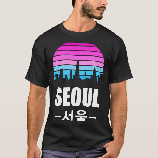 ソウル 韓国 韓国人 Kpop Tシャツ (正面)