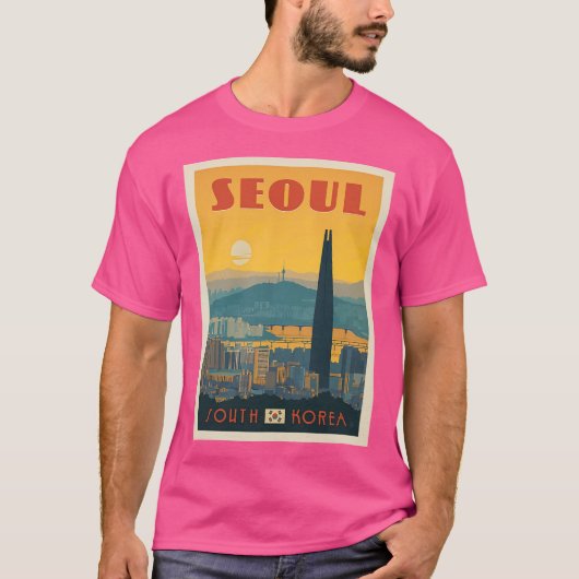 ソウル – 韓国 Tシャツ (正面)