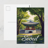 ソウル　향원정 ポストカード (正面/裏面)