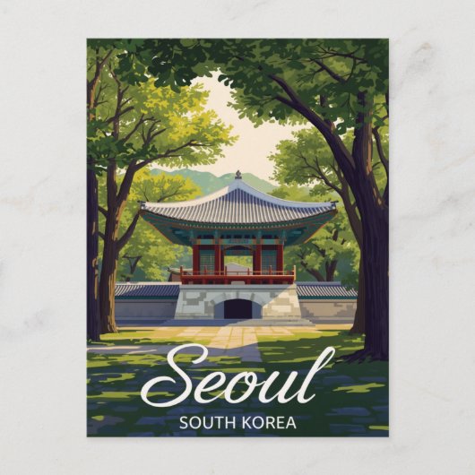 ソウル　향원정 ポストカード (正面)