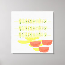 ソウヴラキのギリシャ絵画料理アート