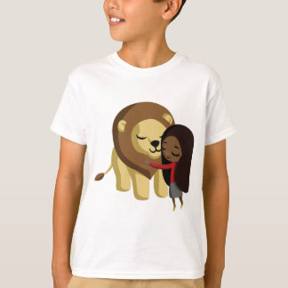 ソエおよびピーナツライオン Tシャツ