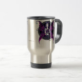 "ソエ"のピンクのCeletial星の妖精の芸術のタンブラー トラベルマグ (正面右)