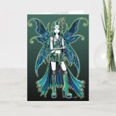 "ソエ"の緑のCeletial星の妖精の芸術カード カード (正面)