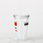 ソカの『ラム酒』フェテカップV2 アクリルタンブラー (左)