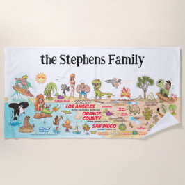 ソカスタムカルサンセットビーチ毛布 ビーチタオル