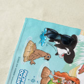 ソカスタムカルサンセットビーチ毛布 ビーチタオル (インサイチュ)