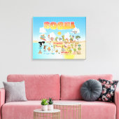 ソカルウォールアート キャンバスプリント (インサイチュ (リビング))