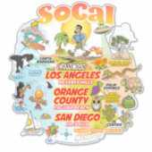 ソカルカスタムカットビニールステッカー シール (正面)