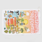 ソカルゴルフタオル ゴルフタオル (横)