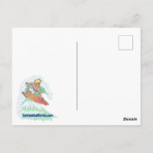 ソカルサンセットカスタムクリスマス ポストカード (裏面)