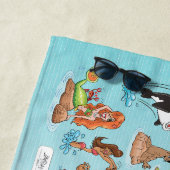 ソカルサンセットビーチ毛布 ビーチタオル (インサイチュ)