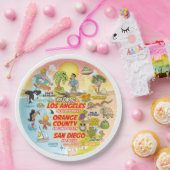 ソカルサンセットプレート ペーパープレート (パーティー)