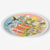 ソカルサンセットプレート ペーパープレート (アングル)