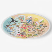 ソカルサンセットプレート ペーパープレート (アングル)