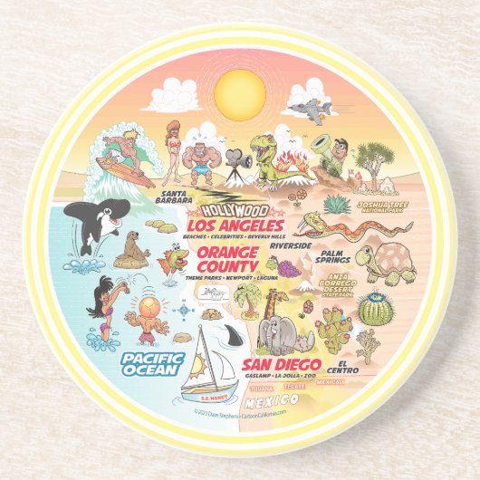 ソカルサンセット コースター (正面)