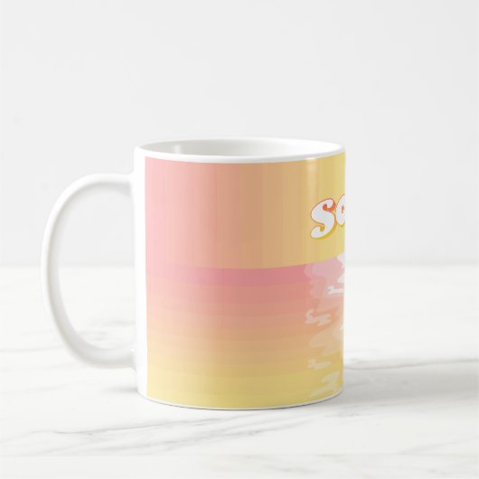 ソカルサンセット コーヒーマグカップ (左)