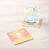 ソカルサンセット ペーパーコースター (インサイチュ)