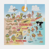 ソカルスクエア ガラスオーナメント (裏面)