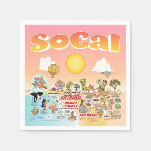 ソカルナプキンス スタンダードカクテルナプキン (正面)