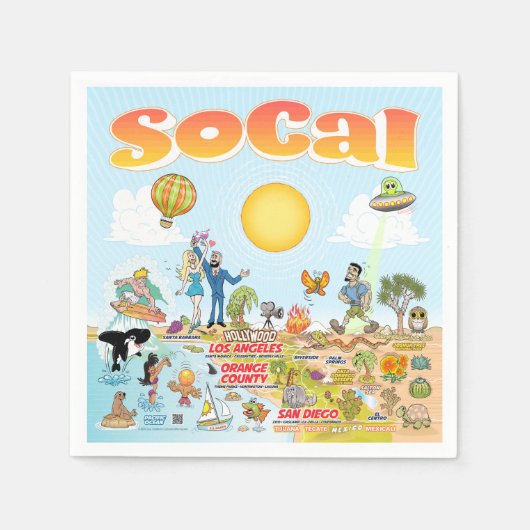 ソカルナプキンス スタンダードカクテルナプキン (正面)