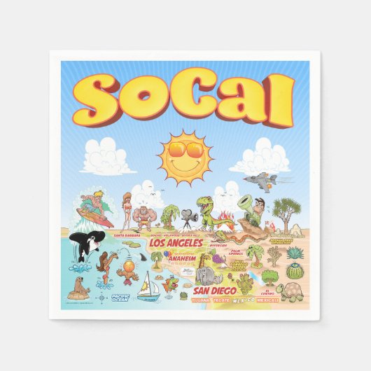 ソカルナプキンス スタンダードカクテルナプキン (正面)