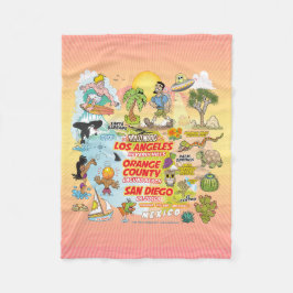 ソカルパラダイス フリースブランケット