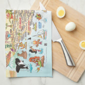 ソカル キッチンタオル (四つ折り)