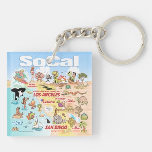 ソカル キーホルダー (裏面)