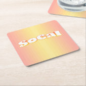 ソカル スクエアペーパーコースター (アングル)