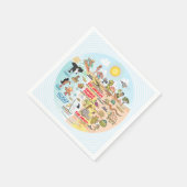 ソカル スタンダードカクテルナプキン (角)