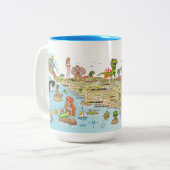 ソカル ツートーンマグカップ (正面左)