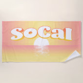 ソカル ビーチタオル (正面)