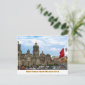 ソカロスクエアインメキシコシティ ポストカード (スタンド正面)