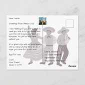 ソカロスクエアインメキシコシティ ポストカード (裏面)