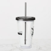 ソカ・フェテ・カップにのロゴクラシックが入る アクリルタンブラー (右)