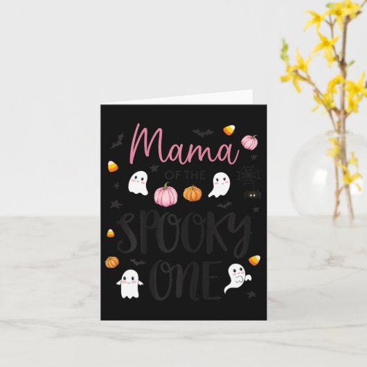 ソキの1人の女の子の1歳の誕生日 Nk ハロウィン カード (黄色い花)